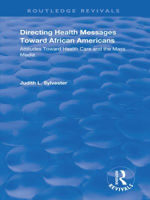 cover image of Directing Health Messages Toward African Americans